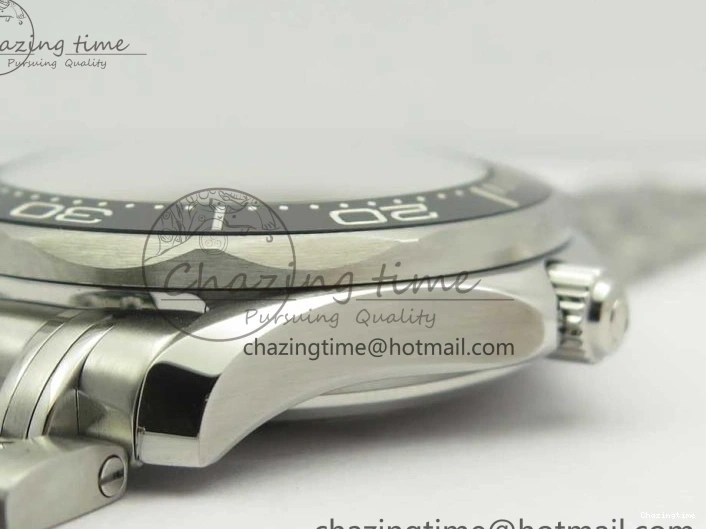 0206 Seamaster 300M Chronometer SS “007” Limited Edition OMF 1:1 Best Edition on SS Bracelet A2824 (Black Balance Wheel) V Seasonal 7952